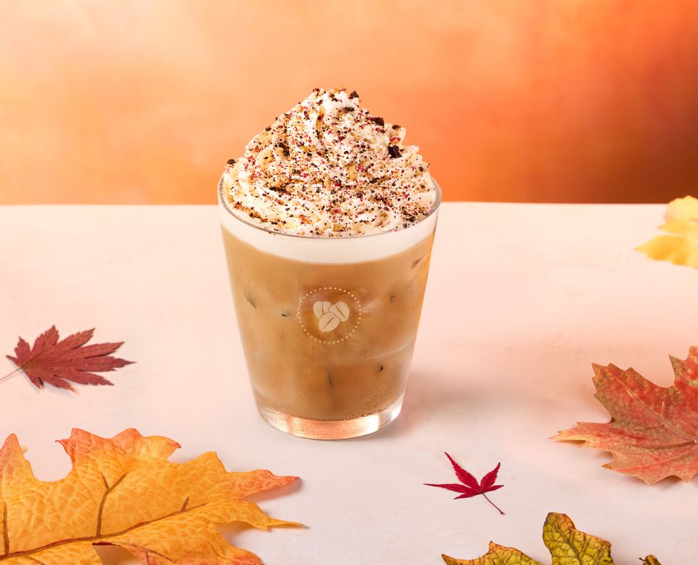 Costa Coffee Maple Hazel Iced Latte