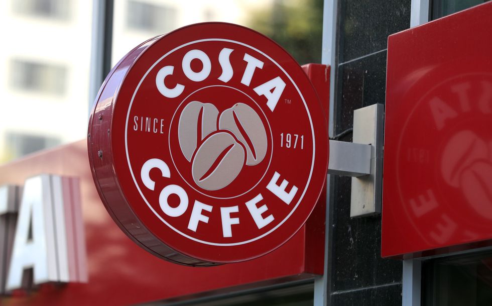 Costa Coffee sign