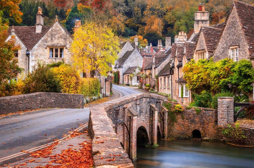 Cotswolds stock image