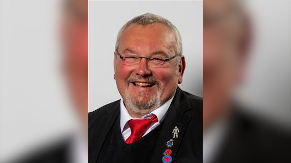 Council leader Terry Fox