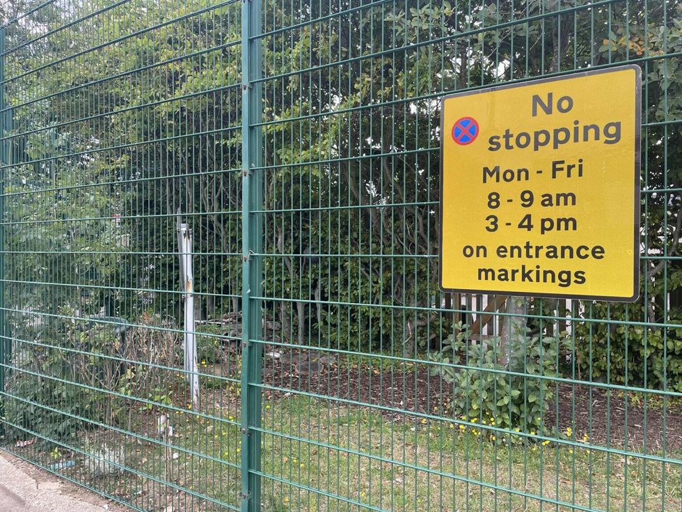 Council parking sign