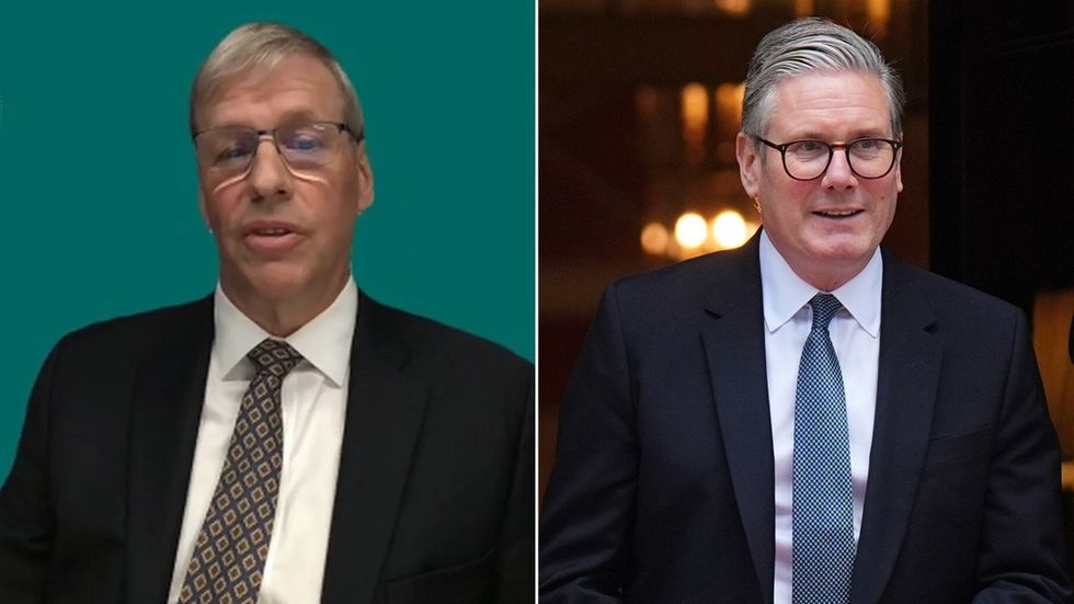 Councillor Ian Edwards, Keir Starmer