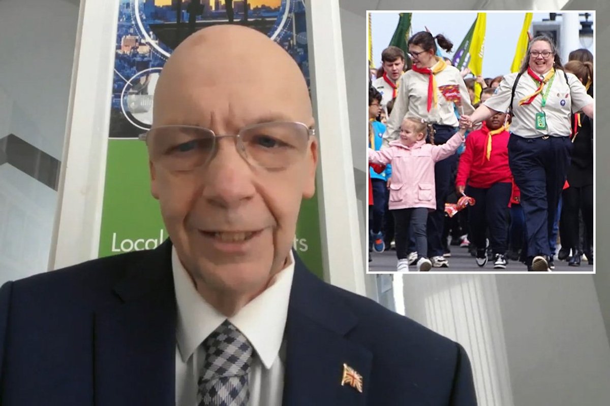 Councillor Michael White, Romford District Scouts