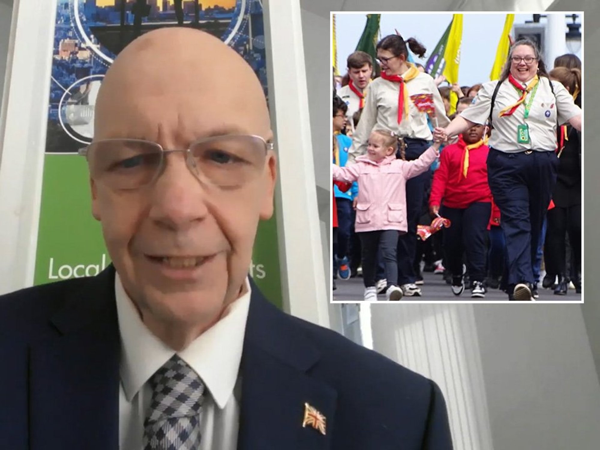 Councillor Michael White, Romford District Scouts