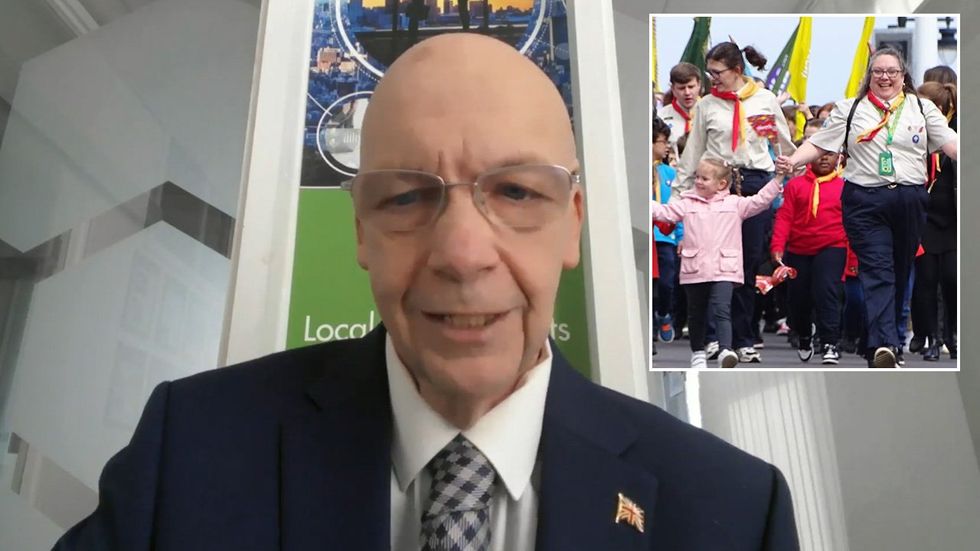 Councillor Michael White, Romford District Scouts