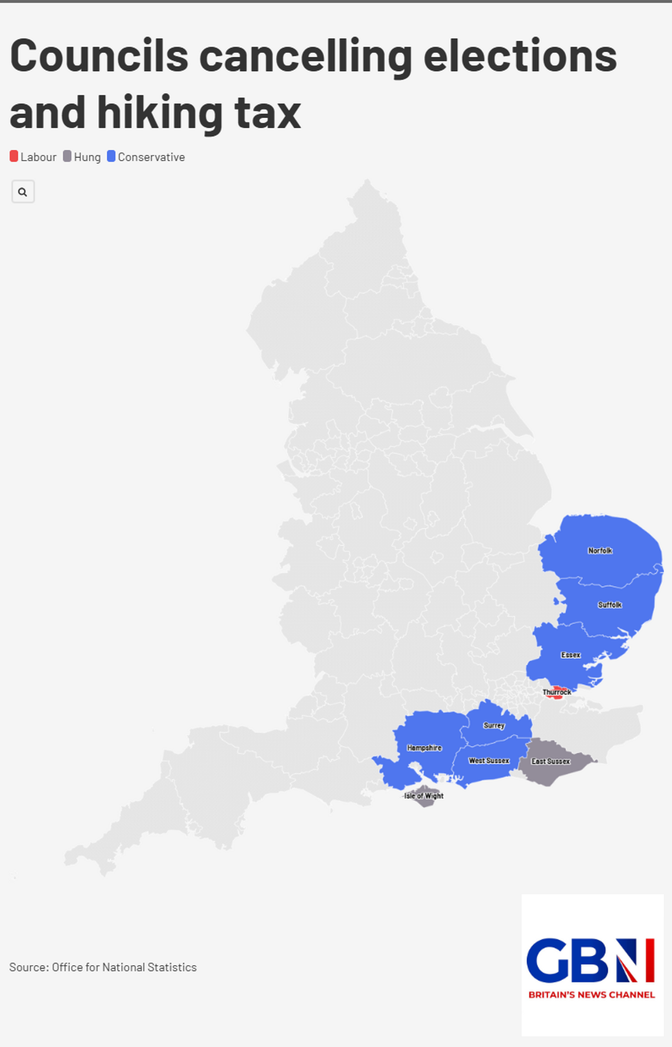 Councils cancelling elections