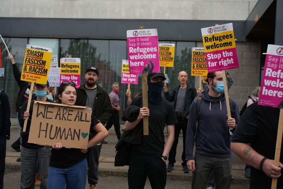 Counter protest