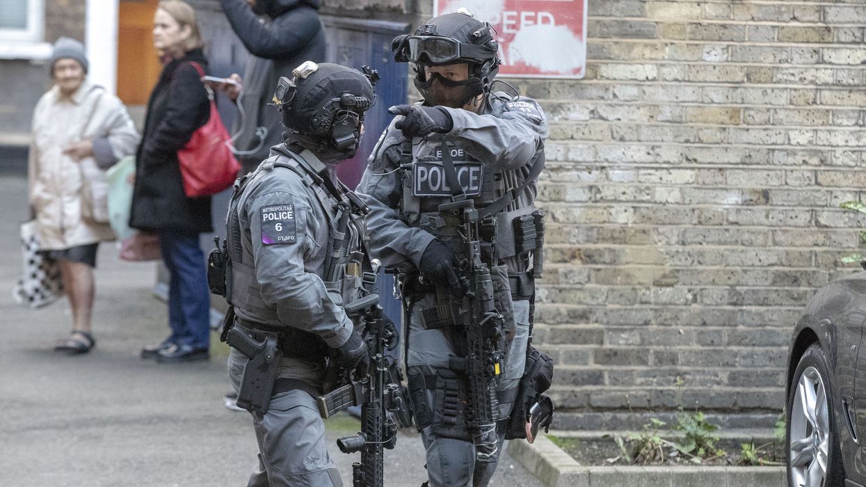 Counter-terrorism specialist firearms police