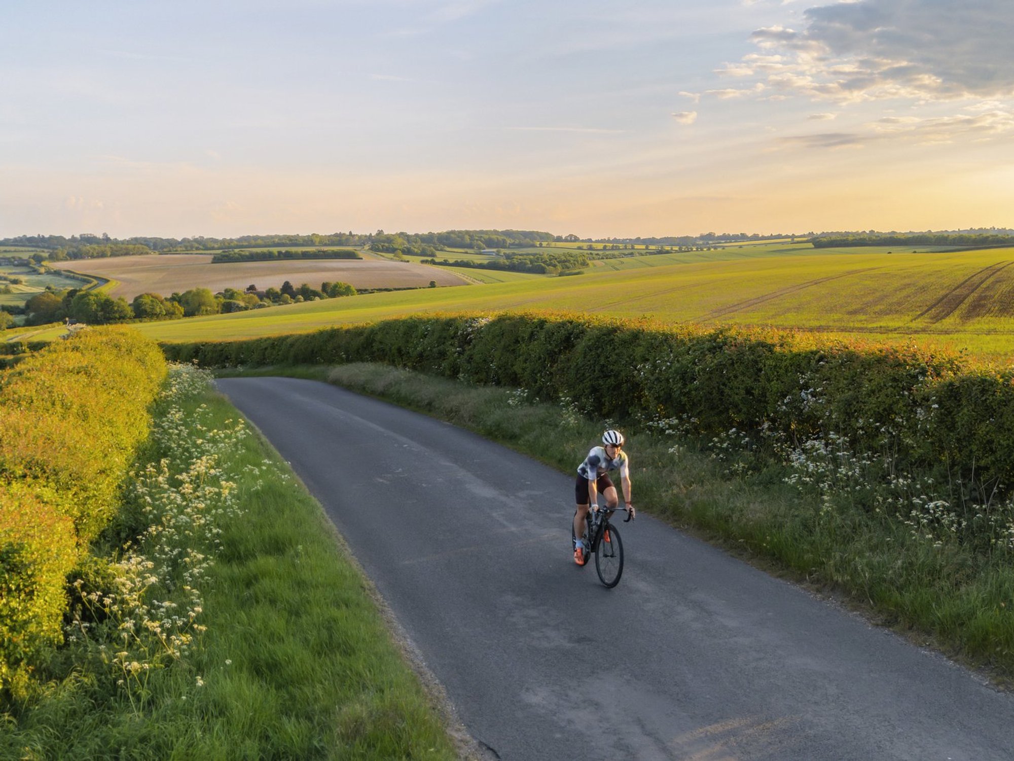 Country roads and bicycle