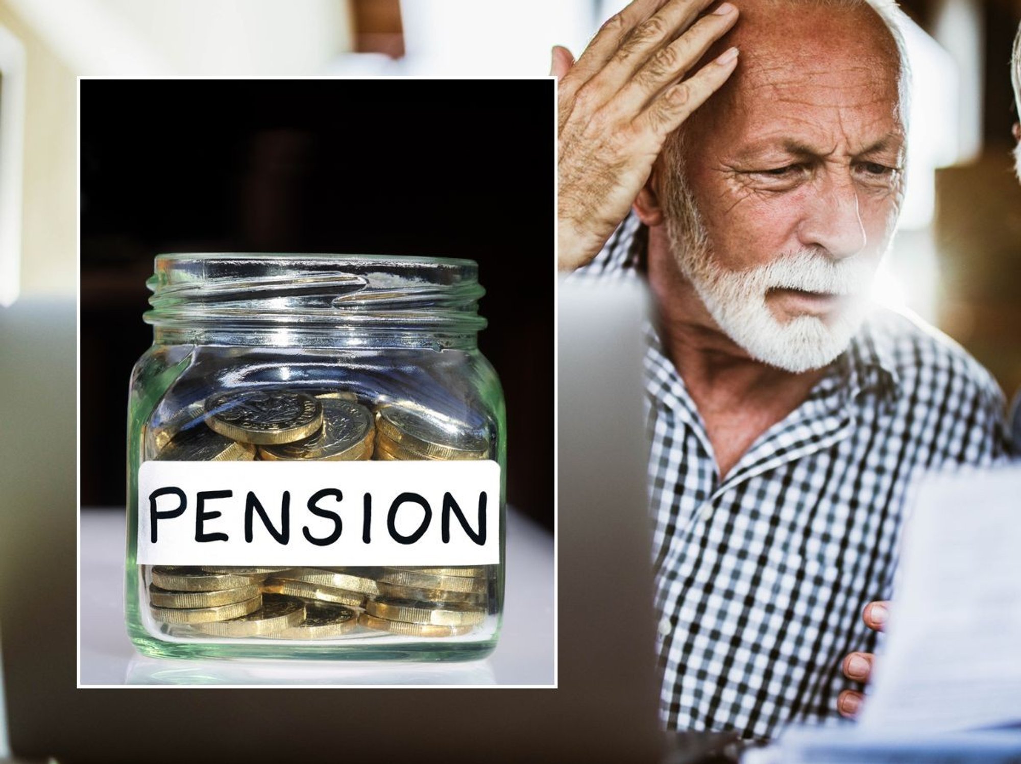 Couple and pension pot