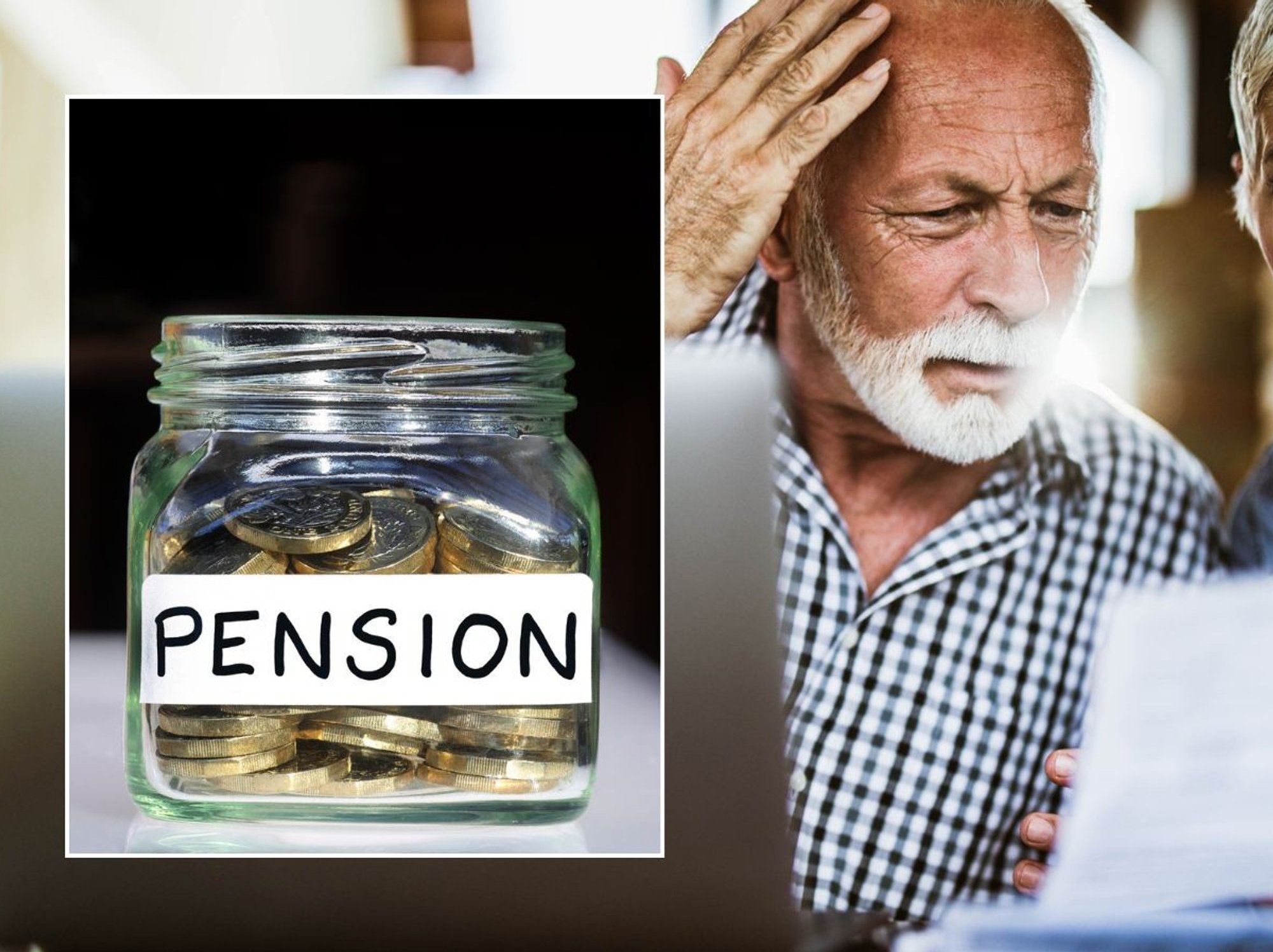 Couple and pension pot