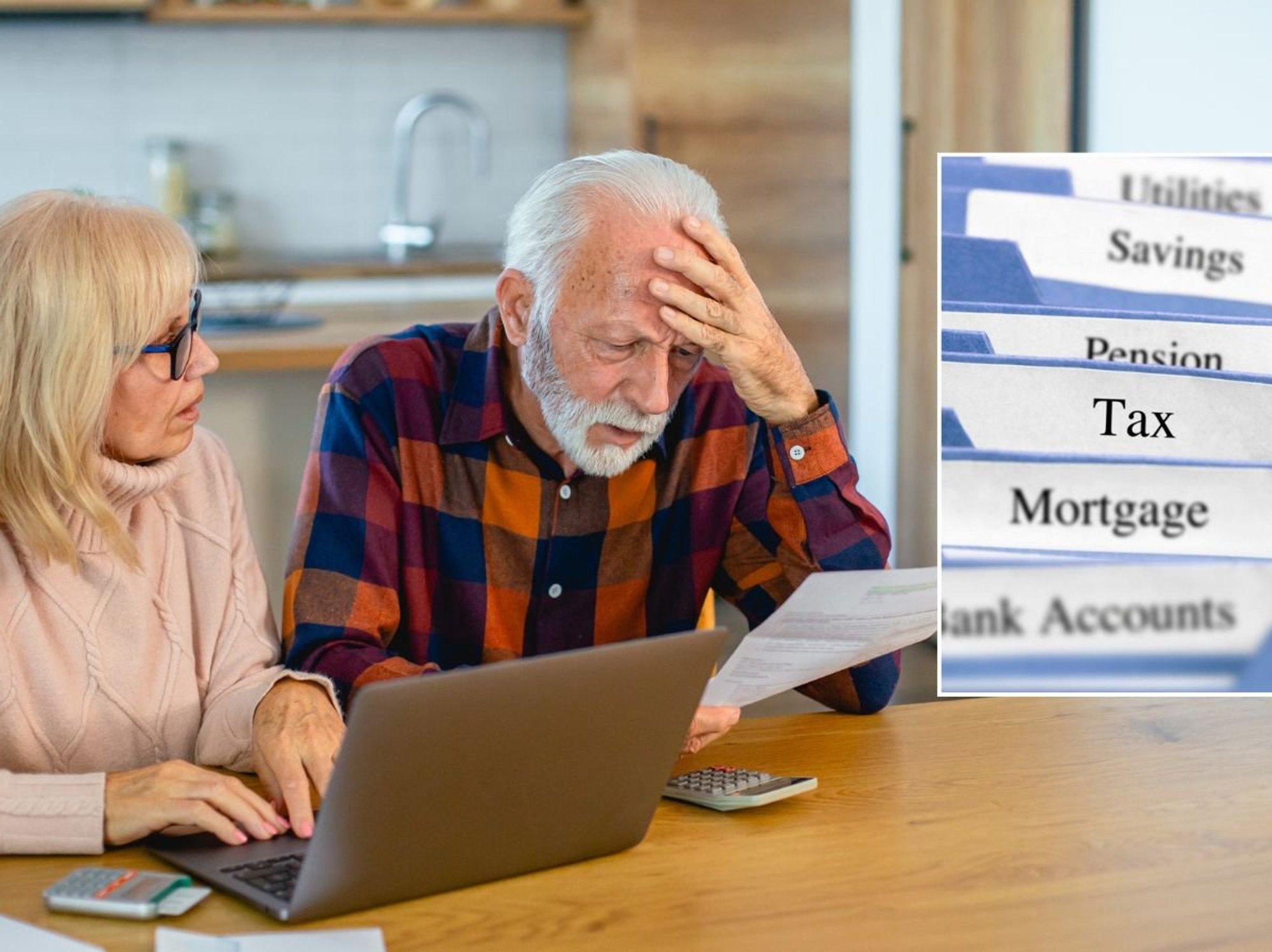 Couple at laptop tax