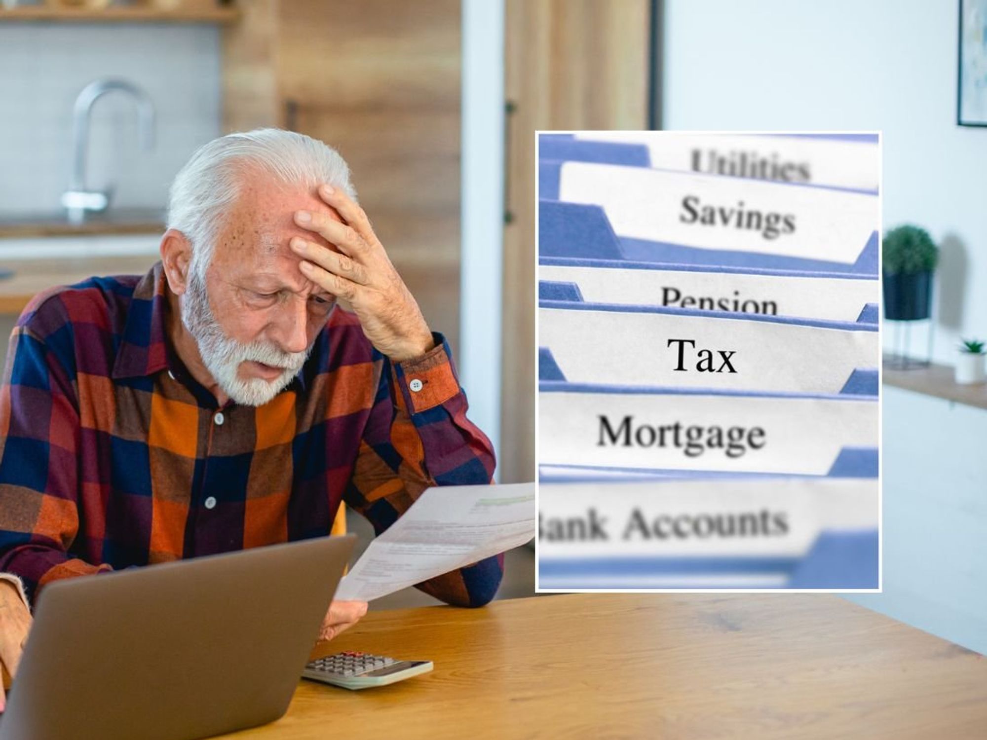 Couple at laptop tax