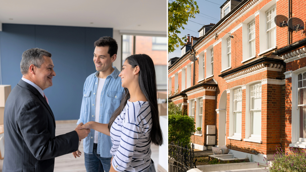 Couple buying property / houses
