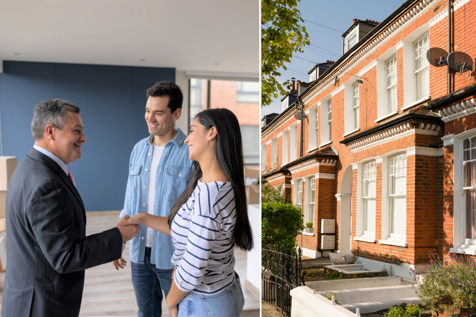 Couple buying property / houses