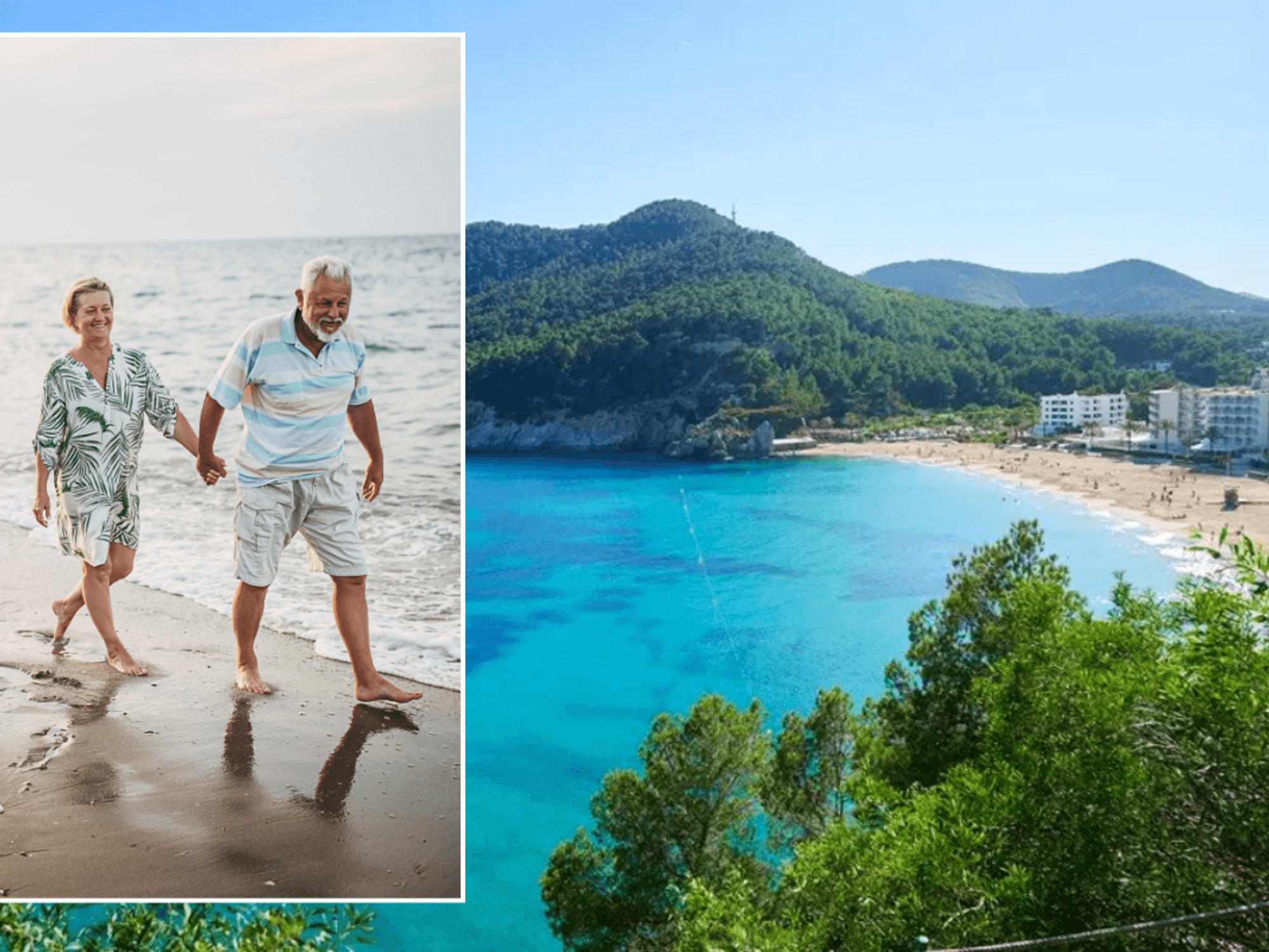 Couple on holiday / Ibiza, Balearic Islands, Spain