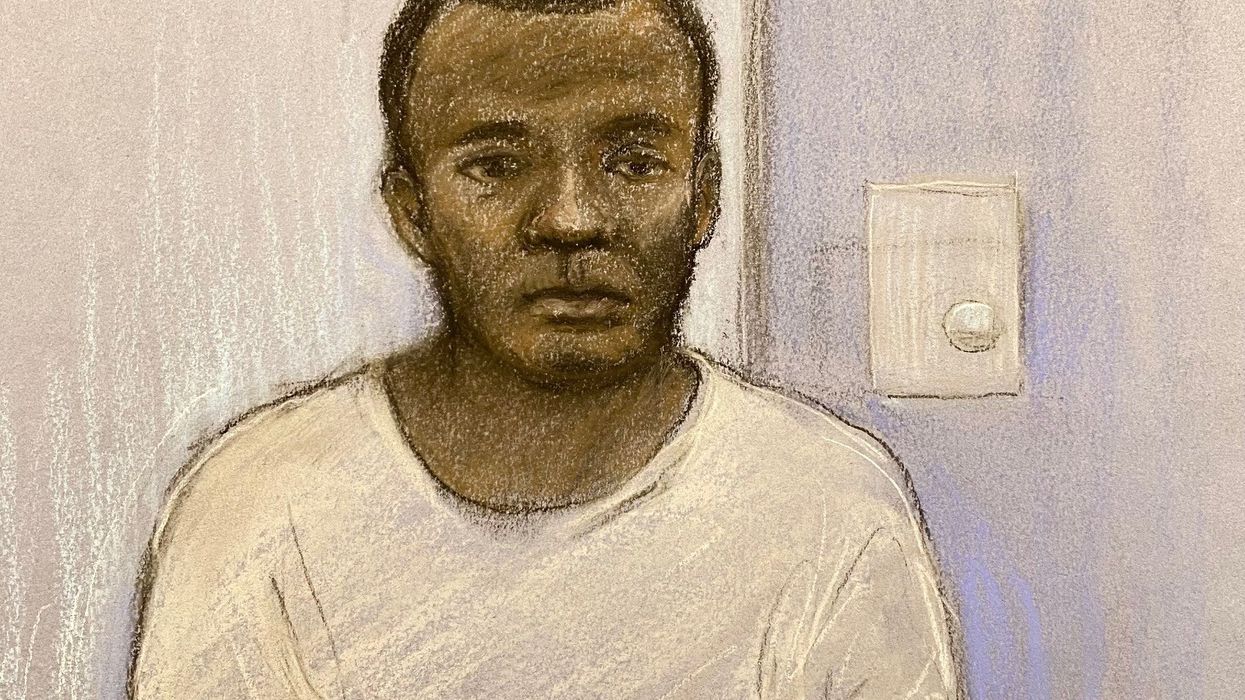 Court sketch of Ibrahima Bah