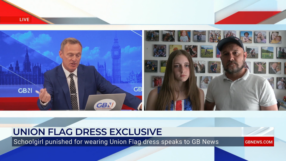 Courtney Wright spoke on GB News