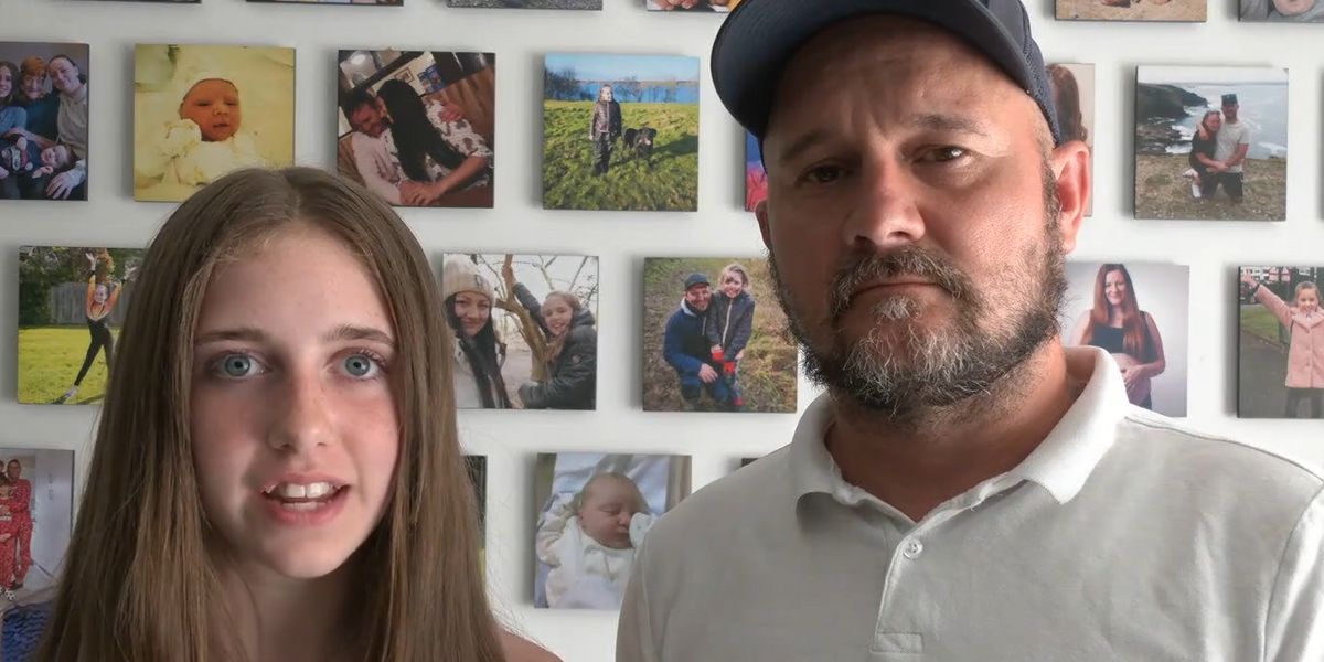 NextImg:Schoolgirl, 12, reacts after being punished for wearing Union Jack dress to 'Culture Day'