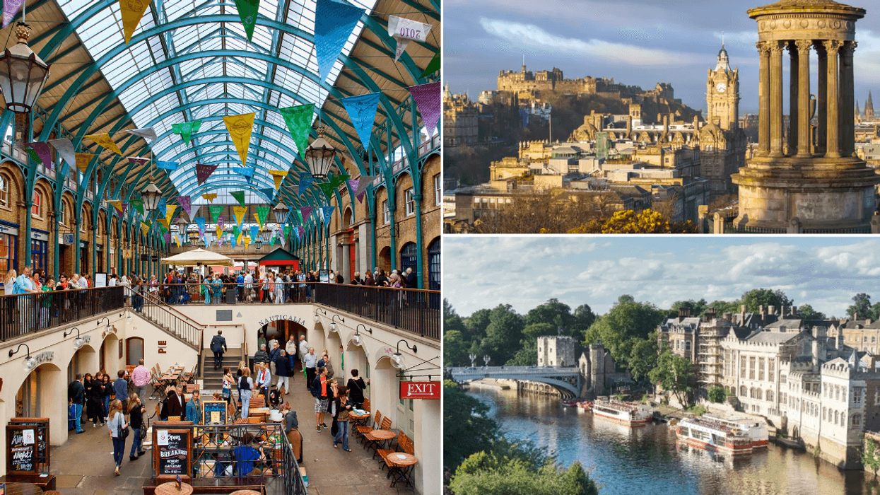 Covent Garden / Edinburgh / York