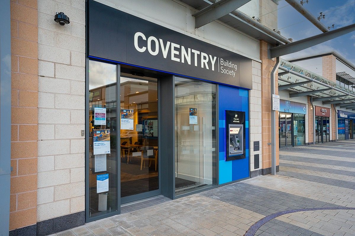 Coventry Building Society bank branch