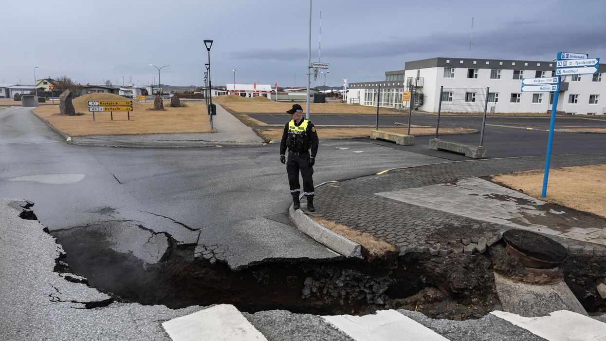 Cracks in the road