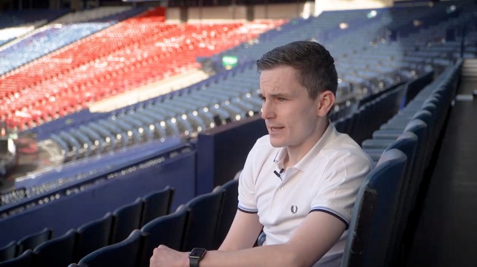 Craig Napier spoke to the Scottish FA about his sexuality