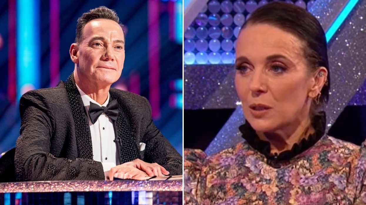Craig Revel Horwood and Amanda Abbington