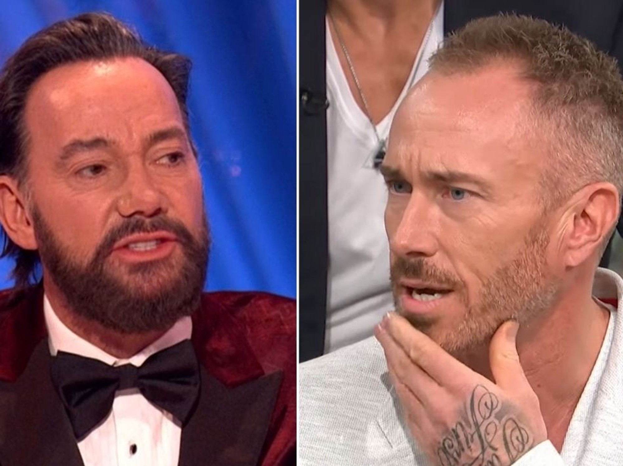 Craig Revel Horwood and James Jordan
