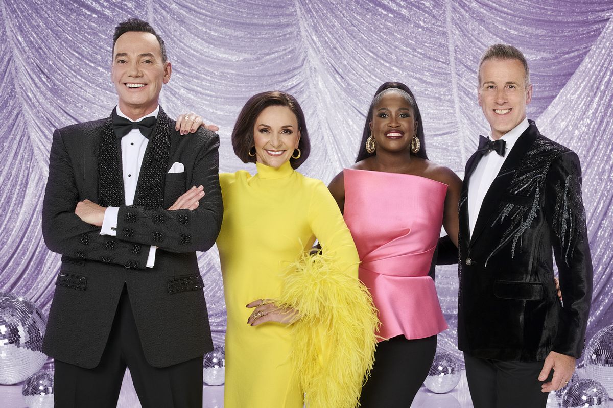 Craig Revel Horwood, Shirley Ballas, Motsi Mabuse and Anton Du Beke