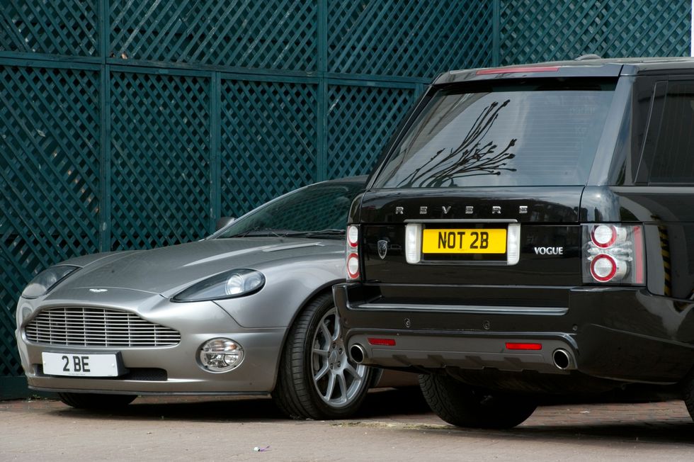 creative number plates