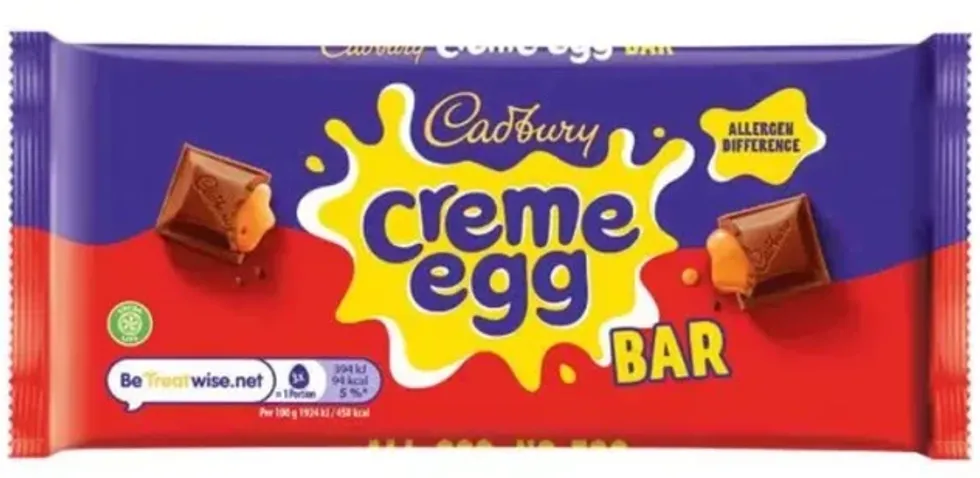 Creme Egg chocolate bar