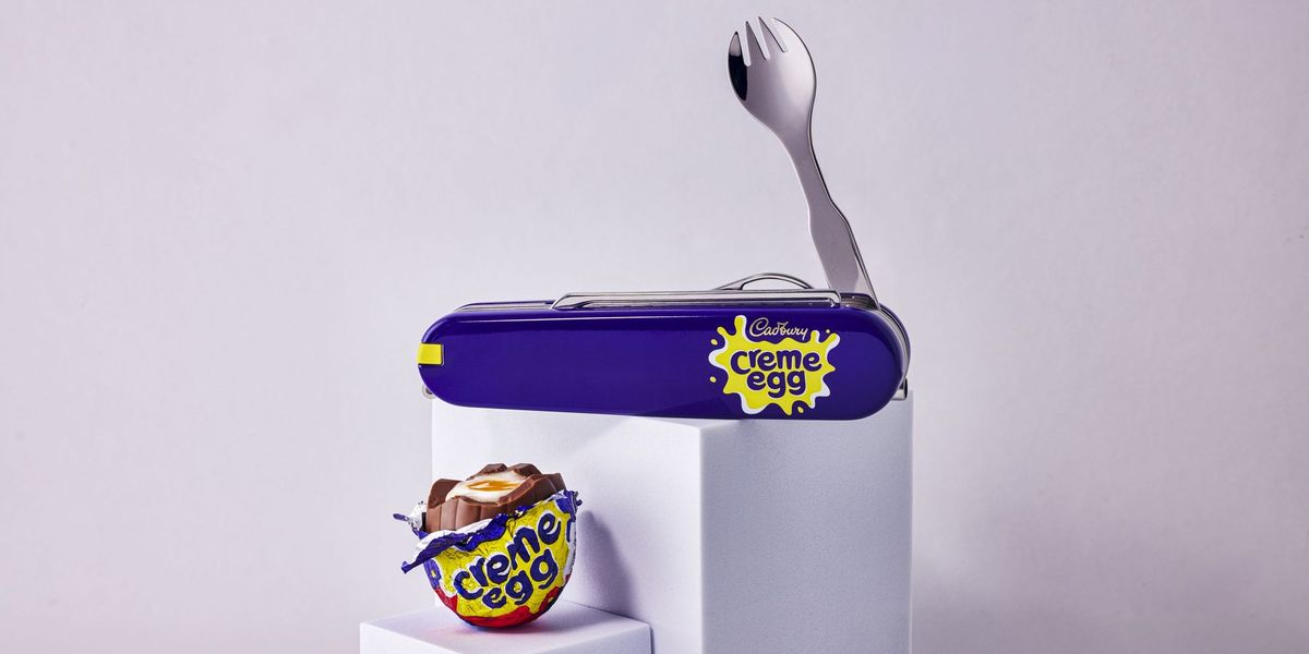 Cadbury invents quirky new tool that helps chocolate fans enjoy Creme Eggs mess-free Cadbury invents quirky new tool that helps chocolate fans enjoy Creme Eggs mess-free
