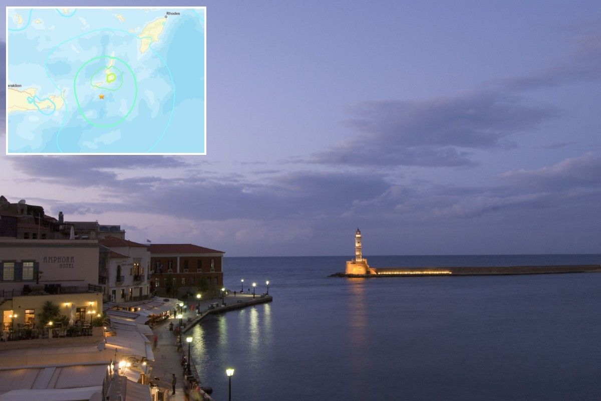 Crete earthquake: Magnitude 5.9 tremor rocks dozens of Greek islands - Tsunami warning issued