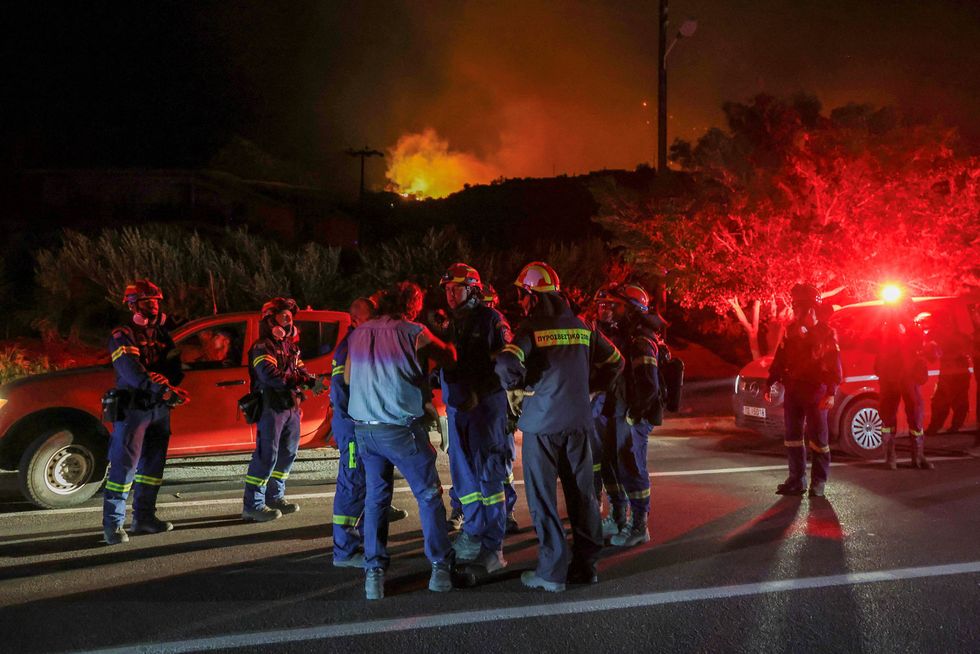 Crete wildfires