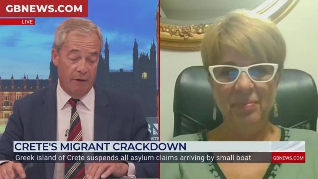 ‘No asylum, prison instead’: Crete’s migrant crackdown stuns Nigel Farage as Greece slashes small boat arrivals