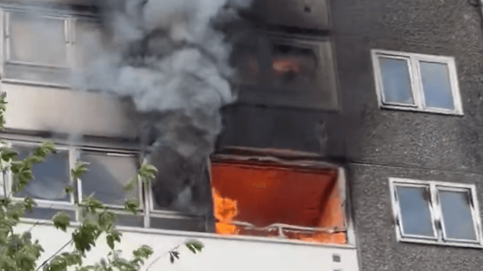 Crews from Battersea, Clapham, Lambeth and surrounding fire stations rushed to the scene