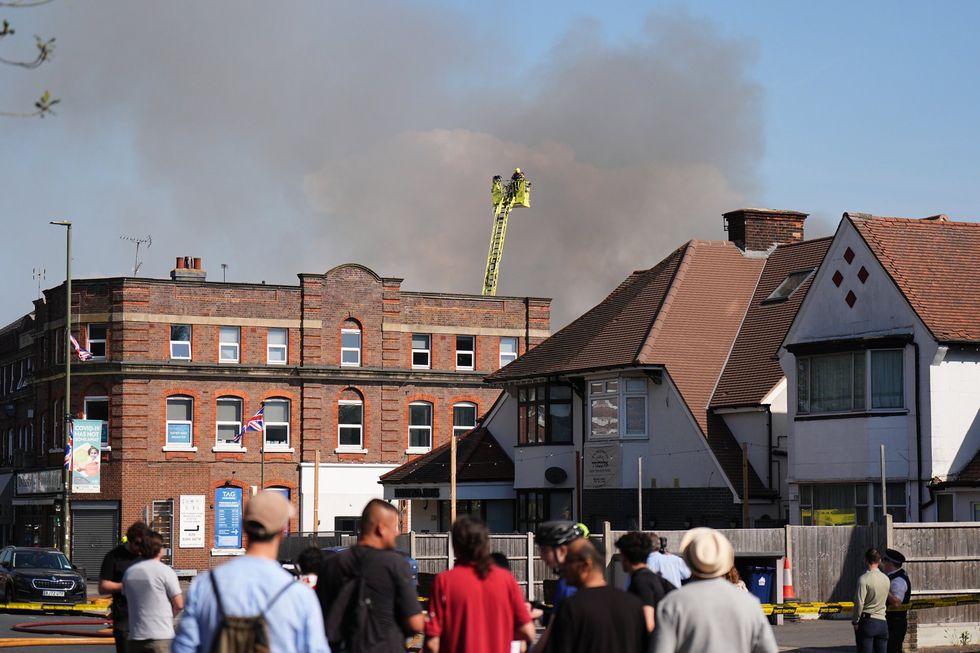 Crews remain at the scene in Golders Green\u200b