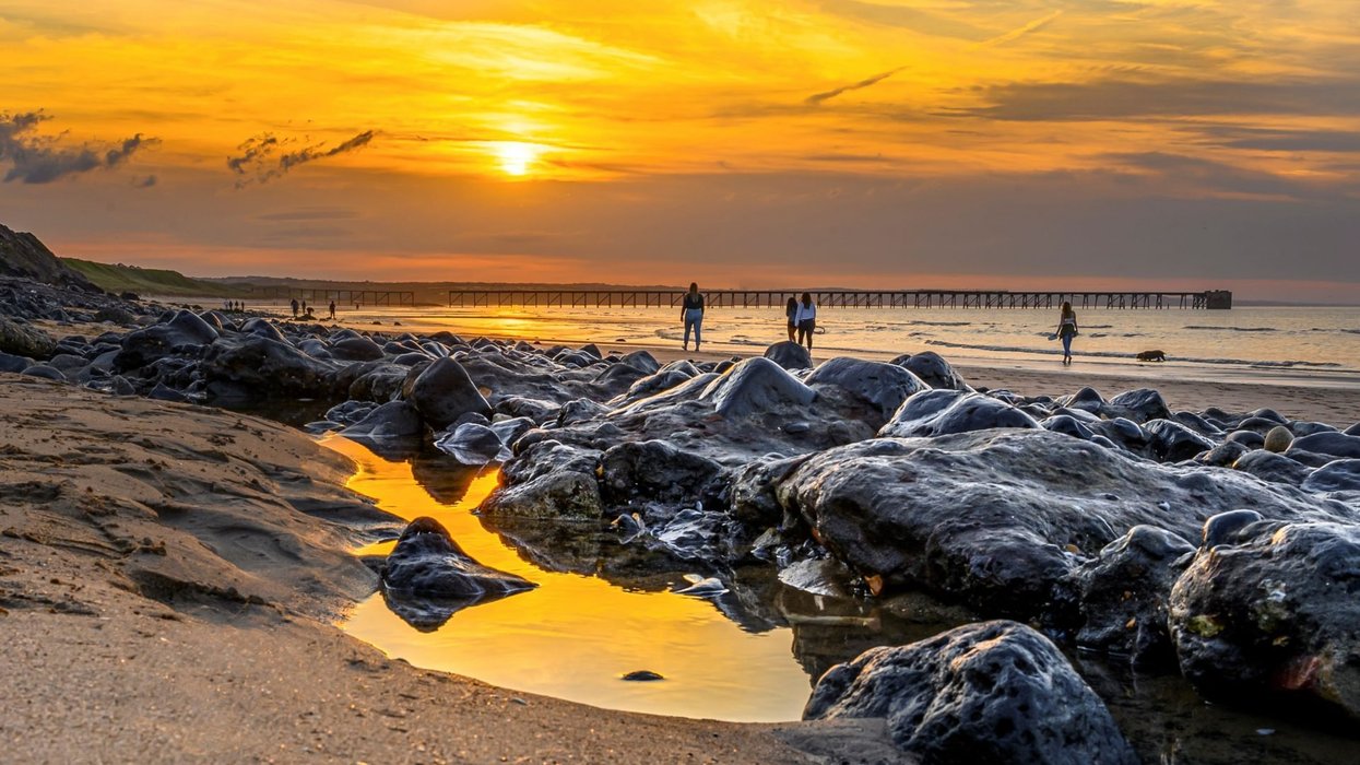 Crimdon Dene beach, Hartlepool