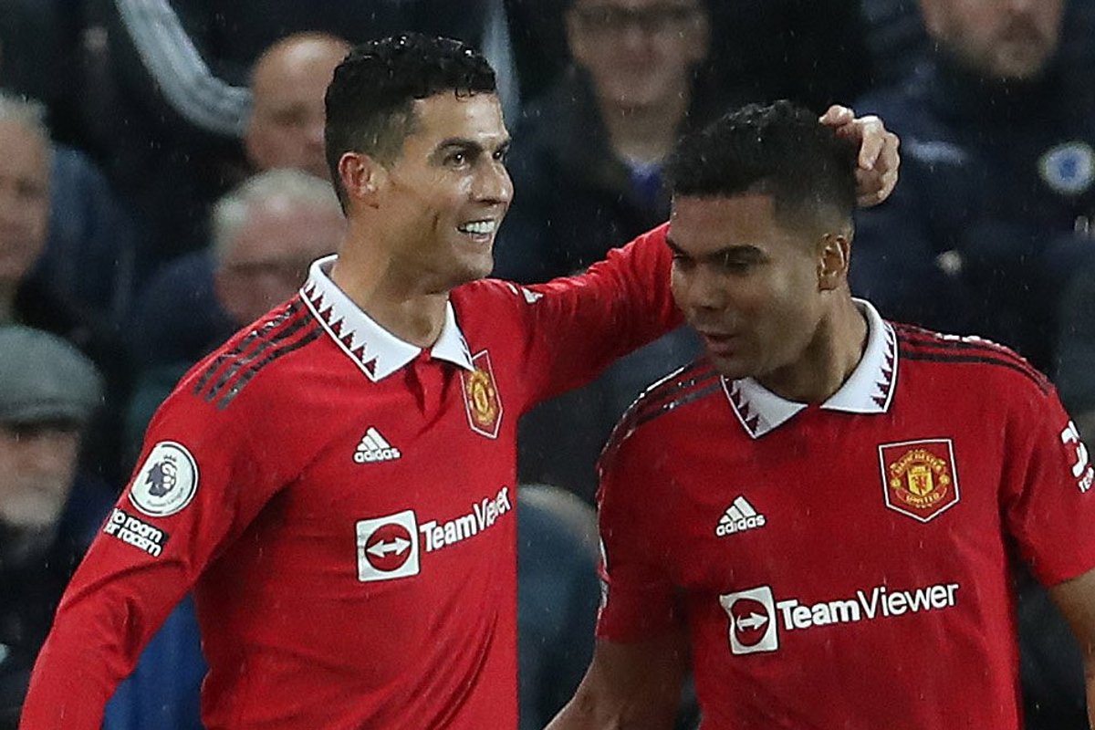 Cristiano Ronaldo and Casemiro