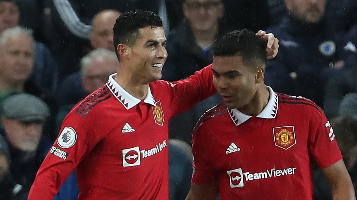Cristiano Ronaldo and Casemiro