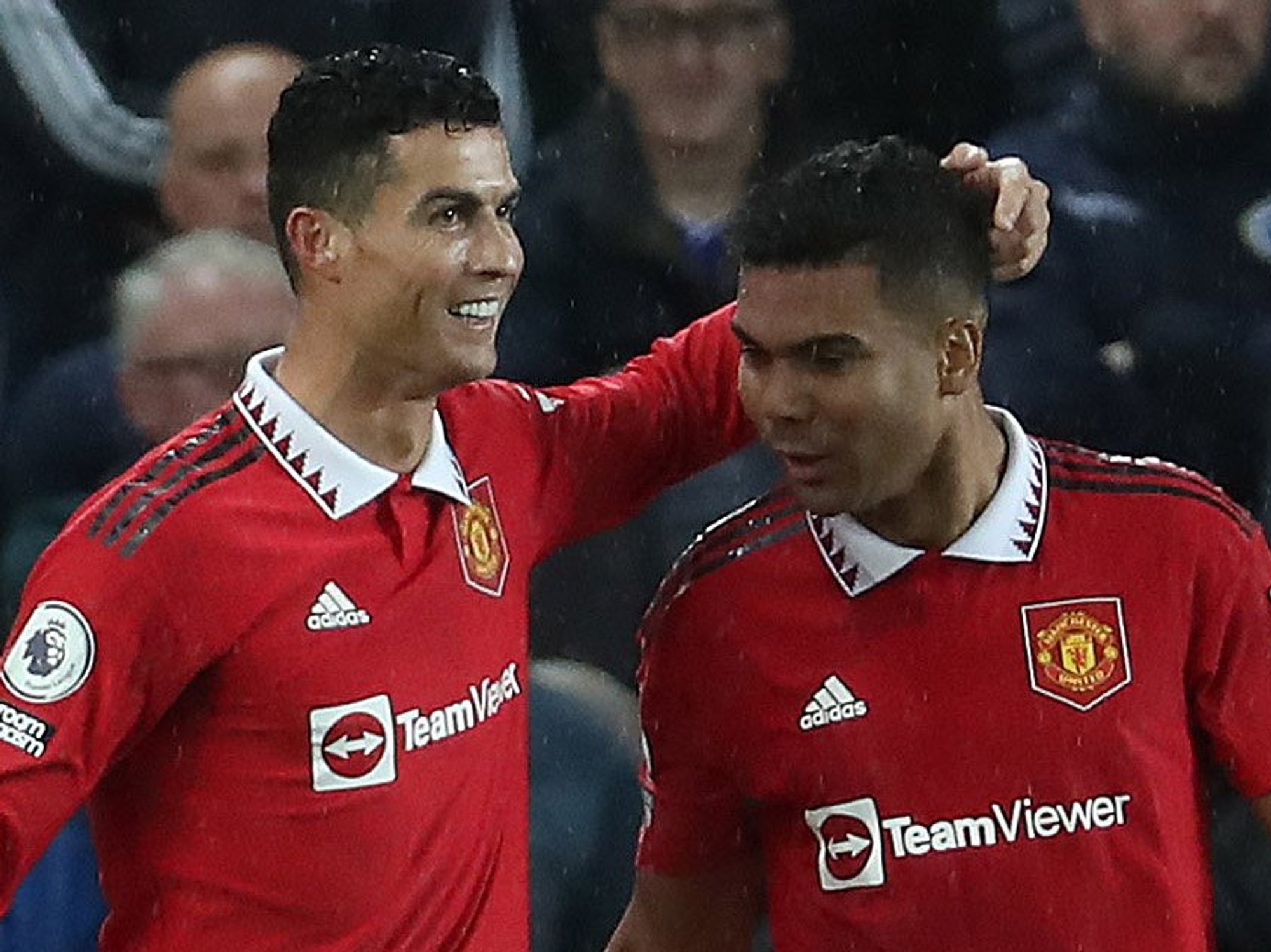 Cristiano Ronaldo and Casemiro