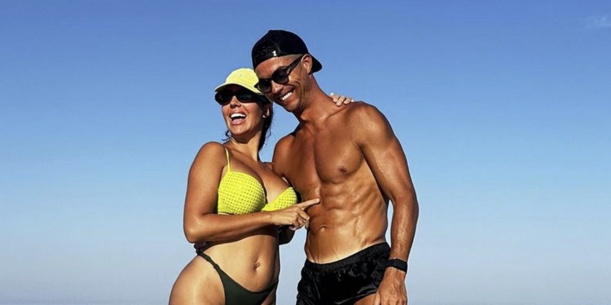 NextImg:Cristiano Ronaldo drops hint that he's secretly married Georgina Rodriguez