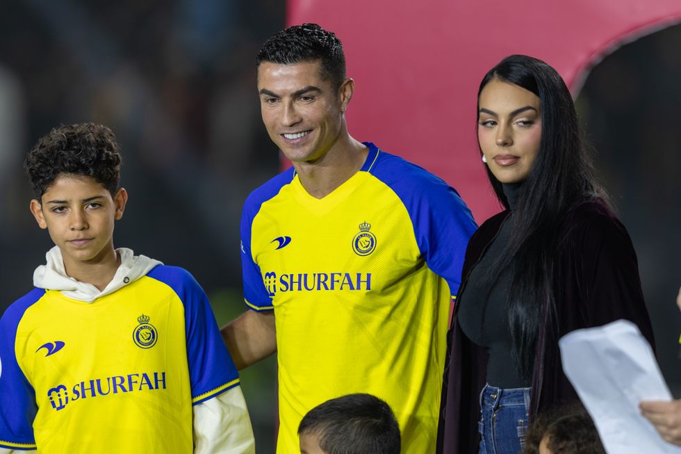 Cristiano Ronaldo, Cristiano Ronaldo Jr, Georgina Rodriguez