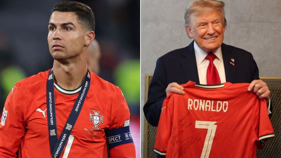 Cristiano Ronaldo Donald Trump