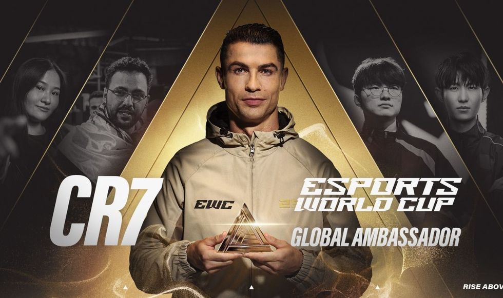 Cristiano Ronaldo has been confirmed Global Ambassador for the Esports World Cup 2025 in Riyadh