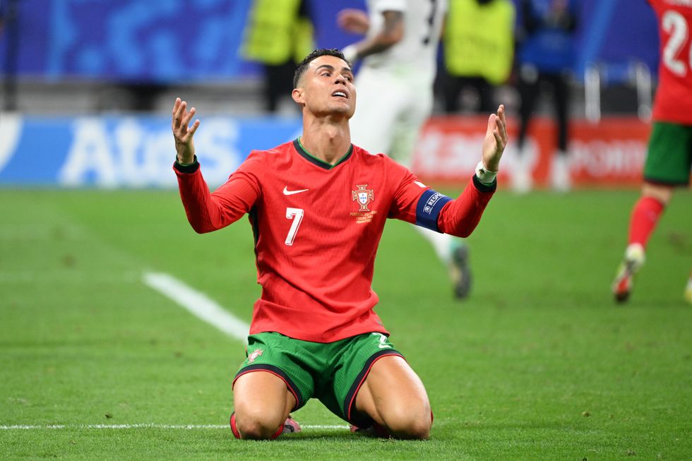 Cristiano Ronaldo is yet to score at this year's Euros