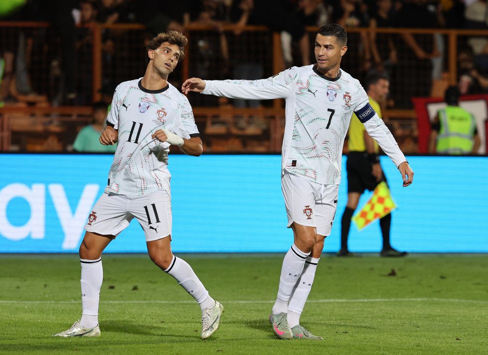 Cristiano Ronaldo Joao Felix