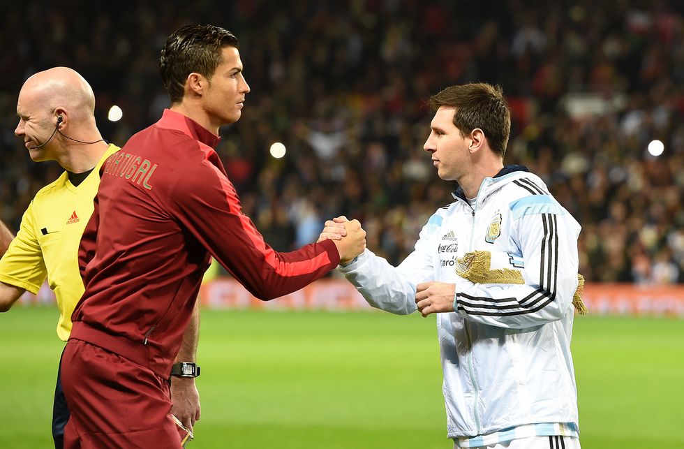 Cristiano Ronaldo Lionel Messi
