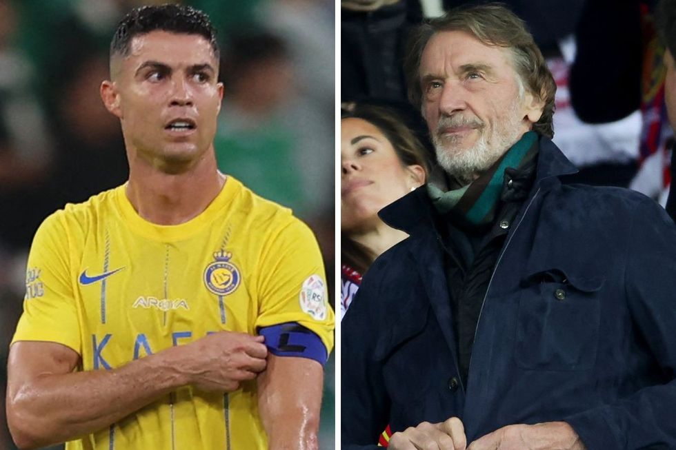 Cristiano Ronaldo Sir Jim Ratcliffe Man Utd